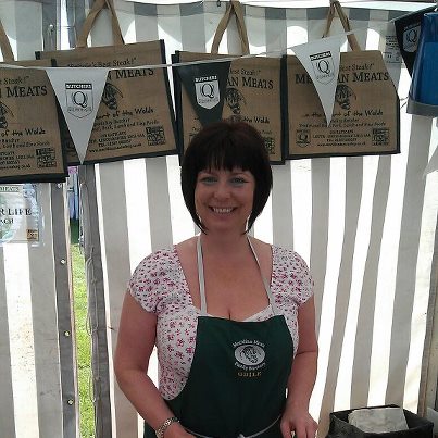 Odile, putting on a brave face at the Lincolnshire Show 2012.